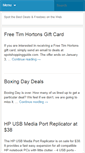 Mobile Screenshot of deals.spotshoppingguide.com